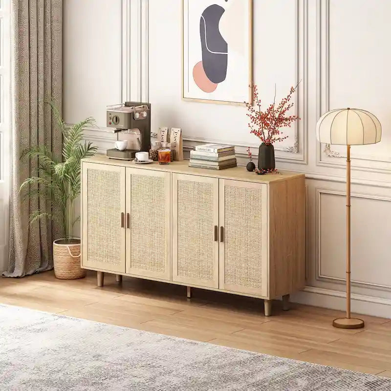 62.20 Buffet moderne avec rangement et porte - S.O.