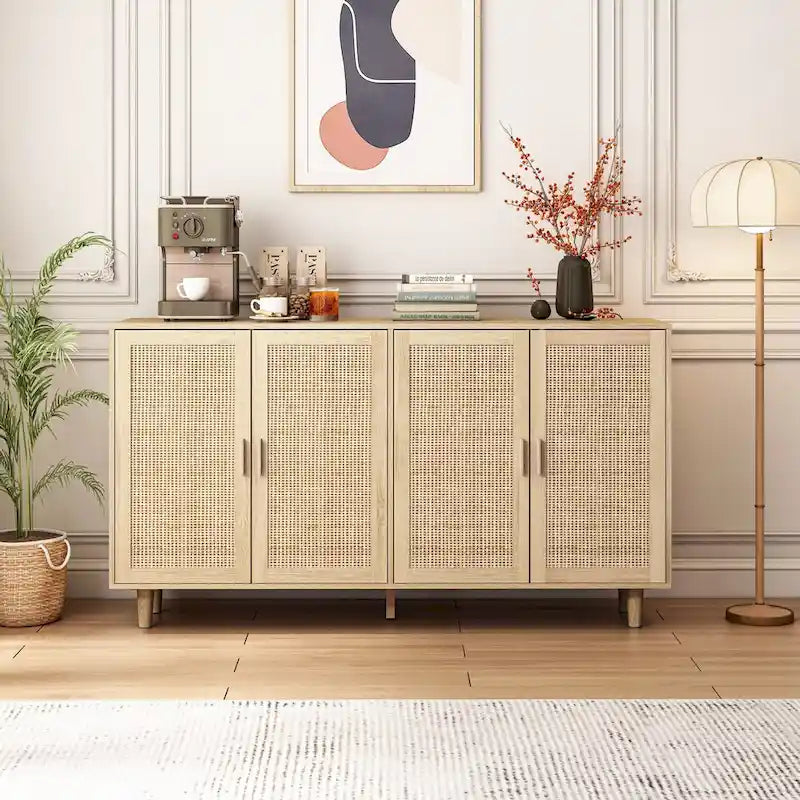 62.20 Buffet moderne avec rangement et porte - S.O.
