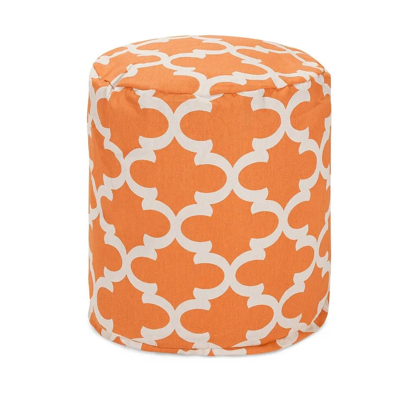 Poufs ottomans d'intérieur/extérieur Majestic Home Goods Trellis L 16 po x l 16 po x H 17 po