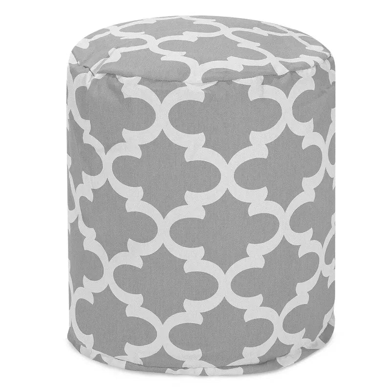 Poufs ottomans d'intérieur/extérieur Majestic Home Goods Trellis L 16 po x l 16 po x H 17 po