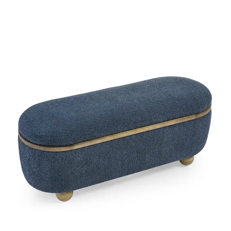 Banc de rangement ottoman, banc de lit ottoman rembourré avec rangement et assise, grand banc de rangement pour couvertures