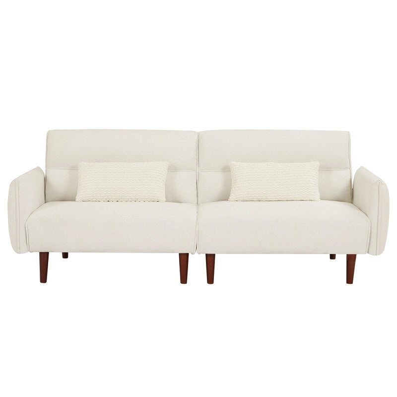 GEITIN Canapé-Lit Futon Convertible avec 2 Oreillers