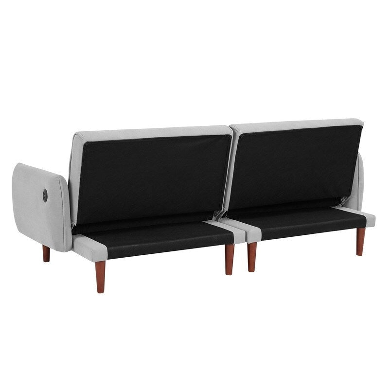 GEITIN Canapé-Lit Futon Convertible avec 2 Oreillers