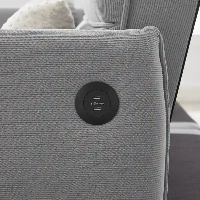 GEITIN Canapé-Lit Futon Convertible avec 2 Oreillers