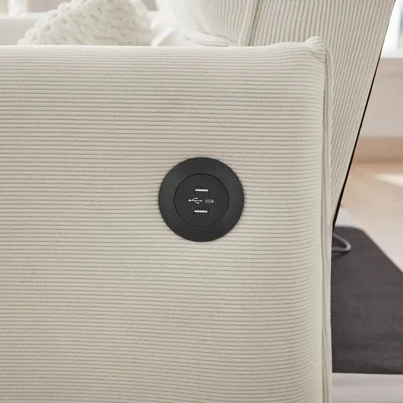 GEITIN Canapé-Lit Futon Convertible avec 2 Oreillers