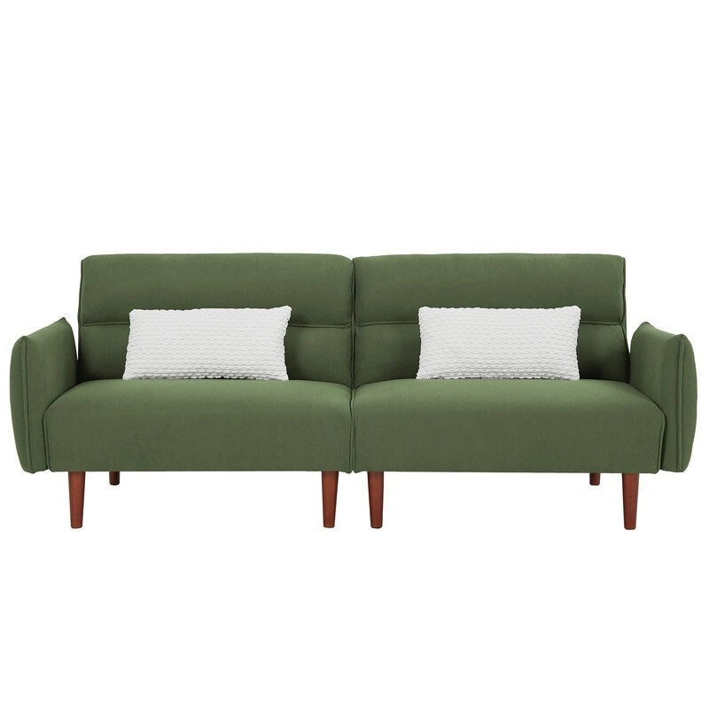 GEITIN Canapé-Lit Futon Convertible avec 2 Oreillers