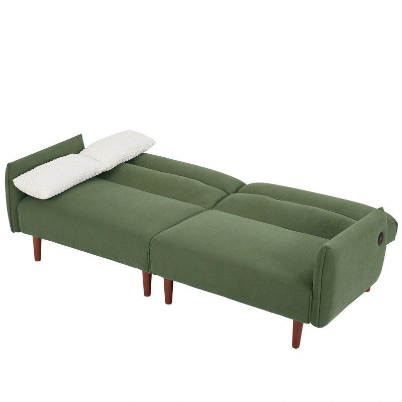 GEITIN Canapé-Lit Futon Convertible avec 2 Oreillers