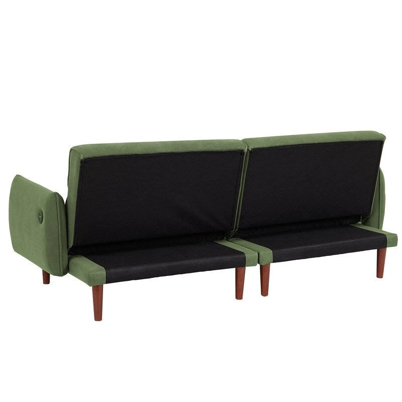 GEITIN Canapé-Lit Futon Convertible avec 2 Oreillers