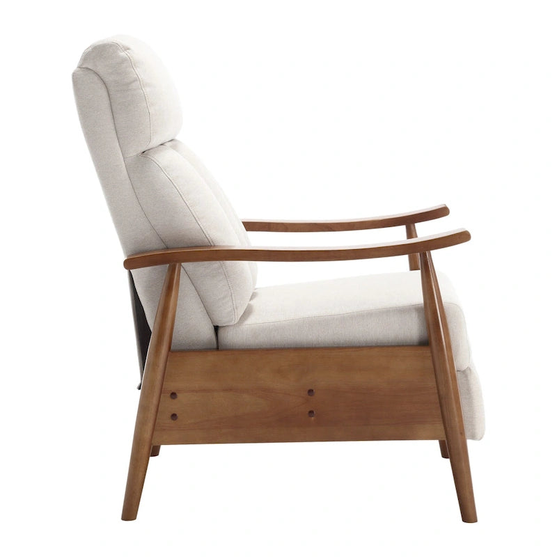 Fauteuil à accoudoirs en bois
