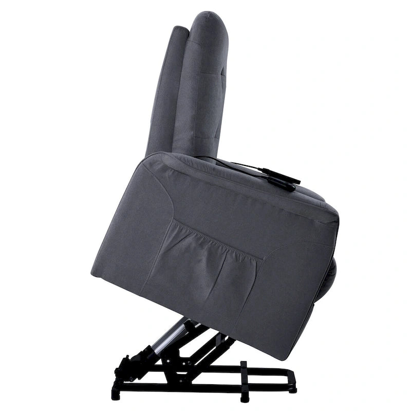 Fauteuil releveur électrique pour personnes âgées avec fonction de massage réglable