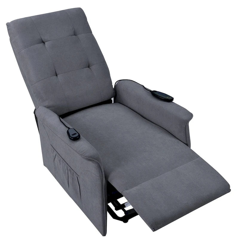 Fauteuil releveur électrique pour personnes âgées avec fonction de massage réglable
