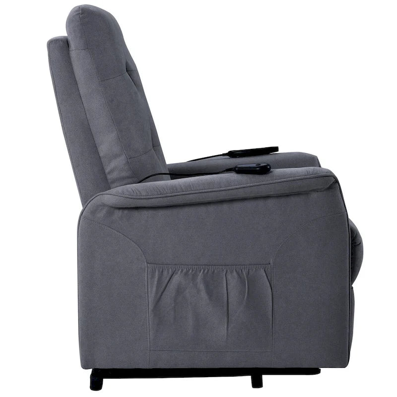 Fauteuil releveur électrique pour personnes âgées avec fonction de massage réglable