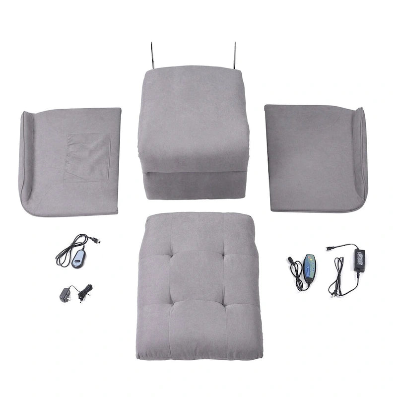 Fauteuil releveur électrique pour personnes âgées avec fonction de massage réglable