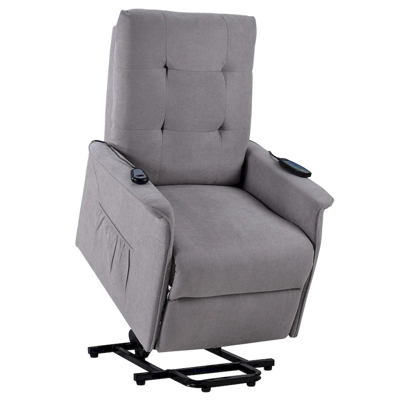 Fauteuil releveur électrique pour personnes âgées avec fonction de massage réglable