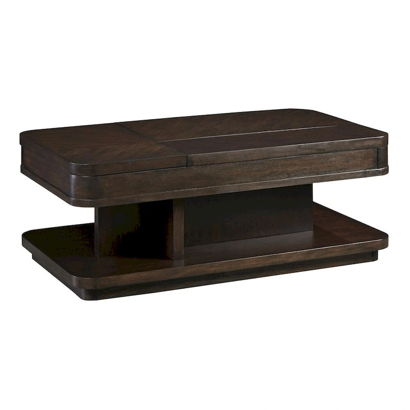 Table basse rectangulaire à double plateau relevable Grove Park
