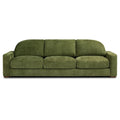 Canapé Poly & Bark Fano 99 en velours vert vieilli