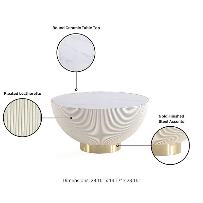 Ensembles de table rembourrés Manhattan Comfort Modern Anderson 2.0
