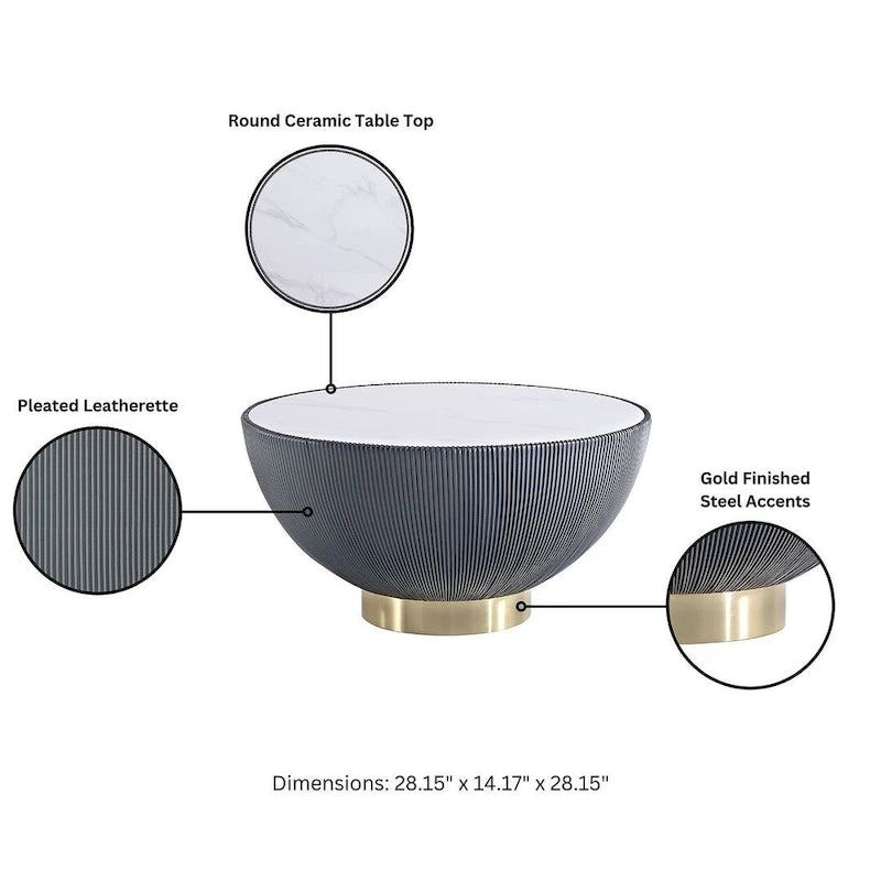 Ensembles de table rembourrés Manhattan Comfort Modern Anderson 2.0