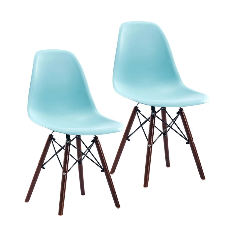 Porthos Home Lot de 2 chaises de salle à manger élégantes et modernes