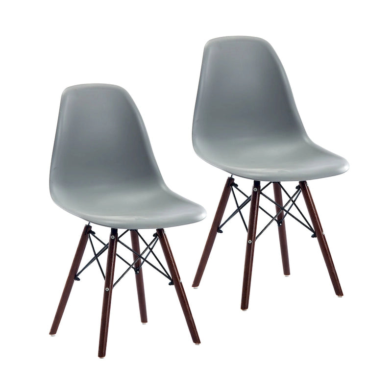 Porthos Home Lot de 2 chaises de salle à manger élégantes et modernes