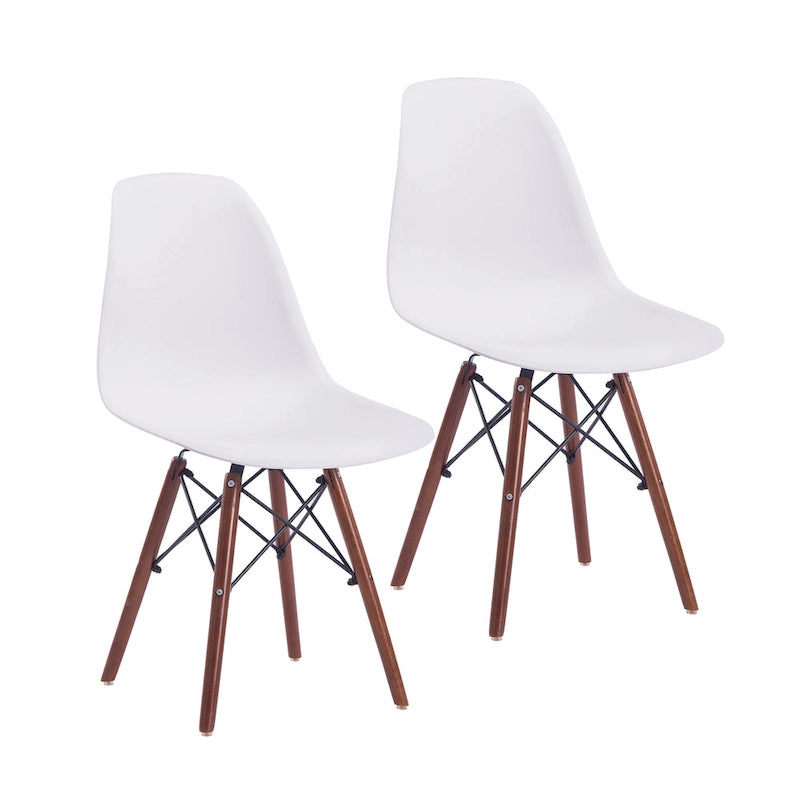 Porthos Home Lot de 2 chaises de salle à manger élégantes et modernes