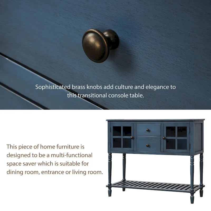 Meuble de rangement buffet avec étagère inférieure