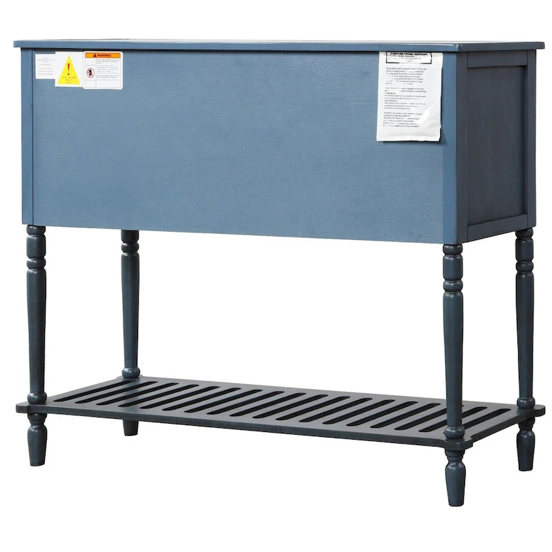 Meuble de rangement buffet avec étagère inférieure