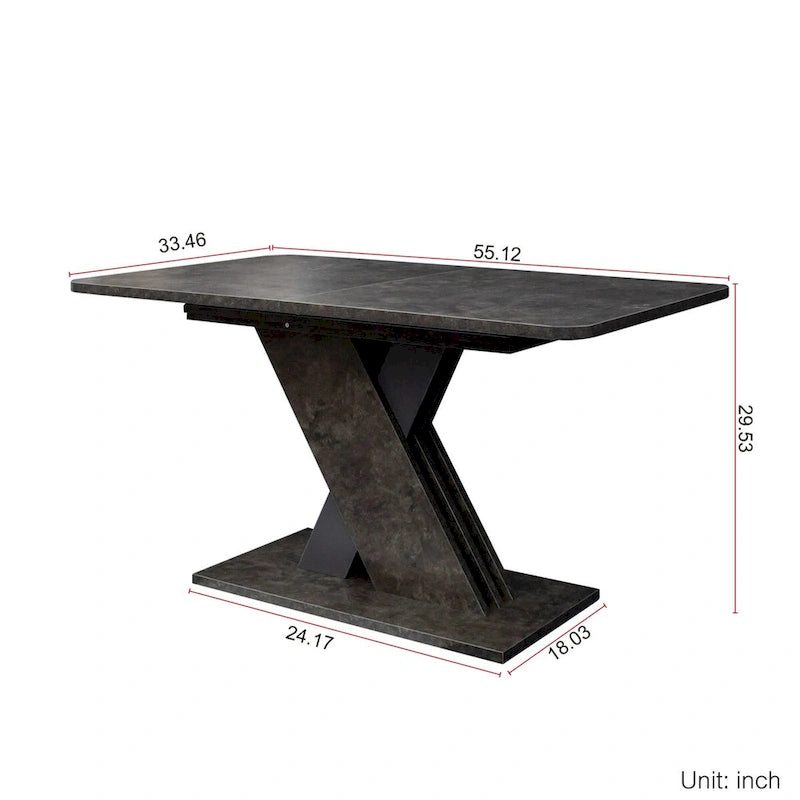 Console extensible multifonctionnelle pour la cuisine