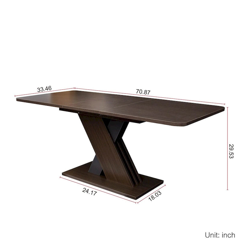 Console extensible multifonctionnelle pour la cuisine