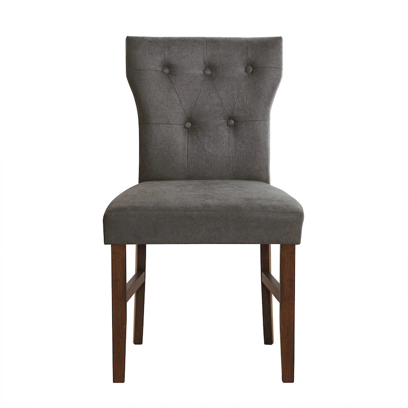 Chaise de salle à manger en bois Mid-Century Modern 7 pièces CraftPorch