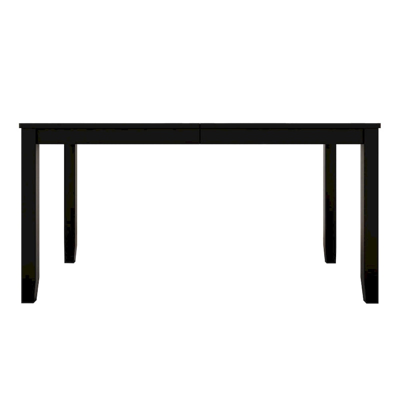 Chaise de salle à manger en bois Mid-Century Modern 7 pièces CraftPorch