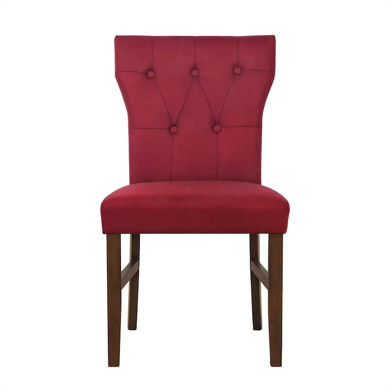 Chaise de salle à manger en bois Mid-Century Modern 7 pièces CraftPorch