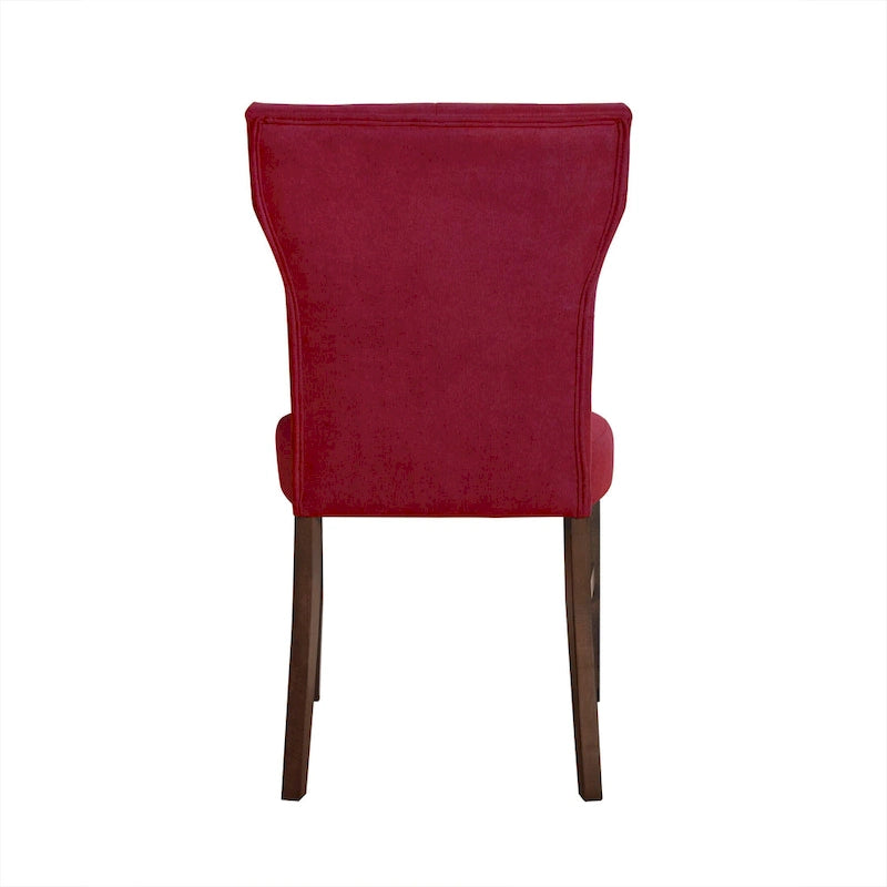 Chaise de salle à manger en bois Mid-Century Modern 7 pièces CraftPorch