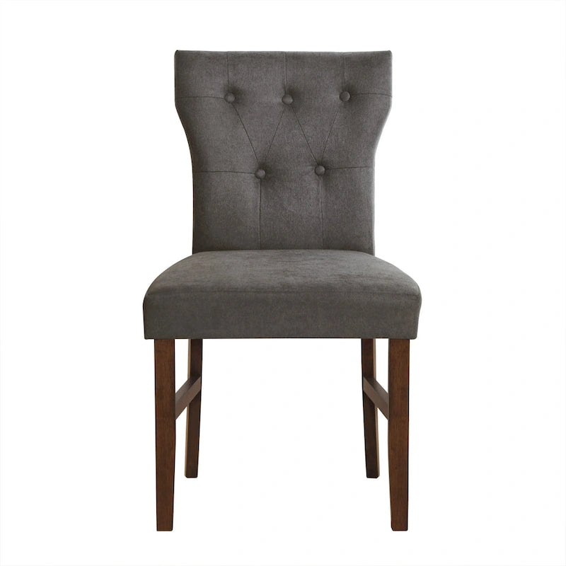 Chaise de salle à manger en bois Mid-Century Modern 7 pièces CraftPorch