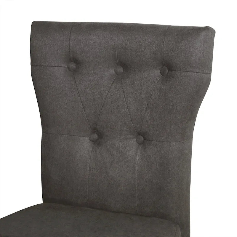 Chaise de salle à manger en bois Mid-Century Modern 7 pièces CraftPorch