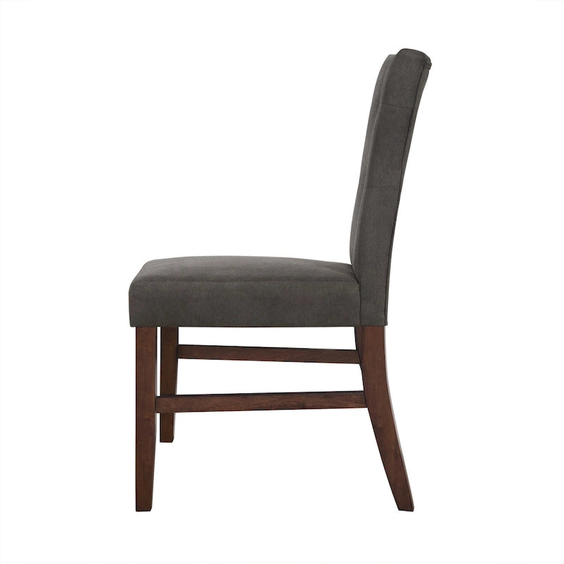 Chaise de salle à manger en bois Mid-Century Modern 7 pièces CraftPorch