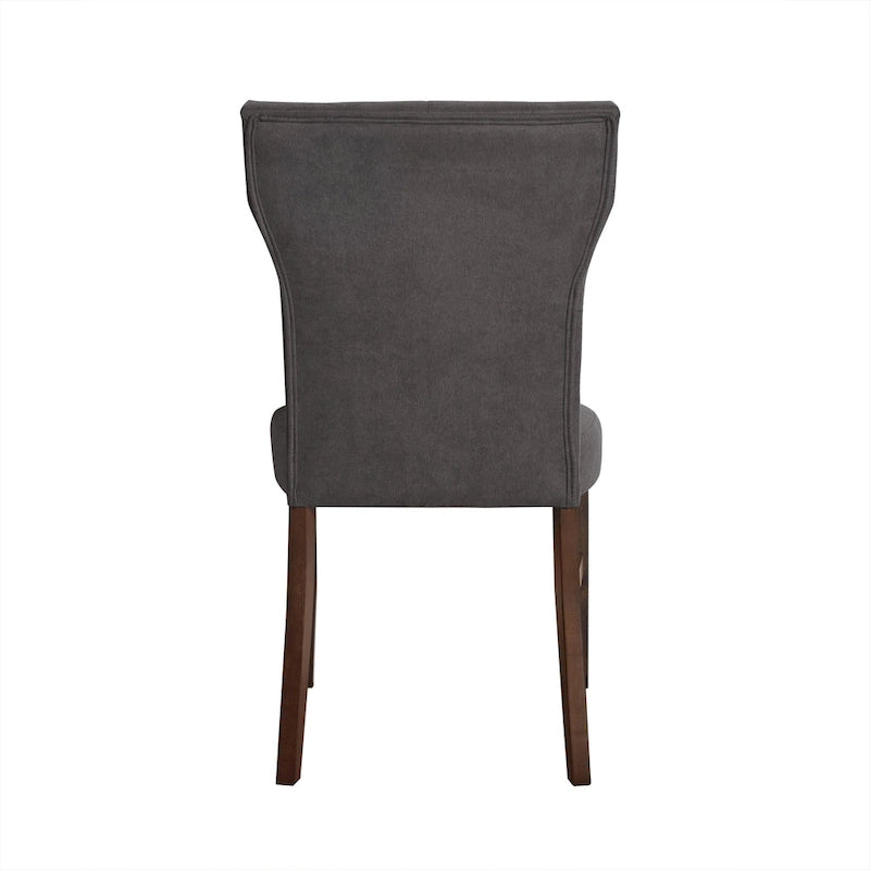 Chaise de salle à manger en bois Mid-Century Modern 7 pièces CraftPorch