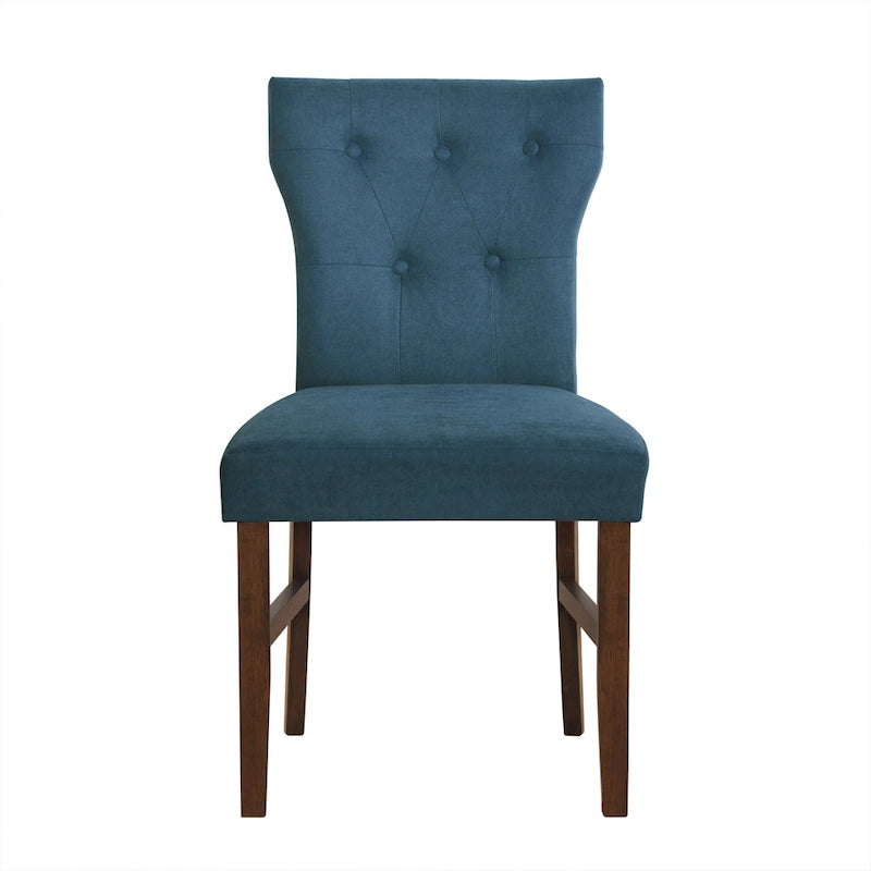Chaise de salle à manger en bois Mid-Century Modern 7 pièces CraftPorch