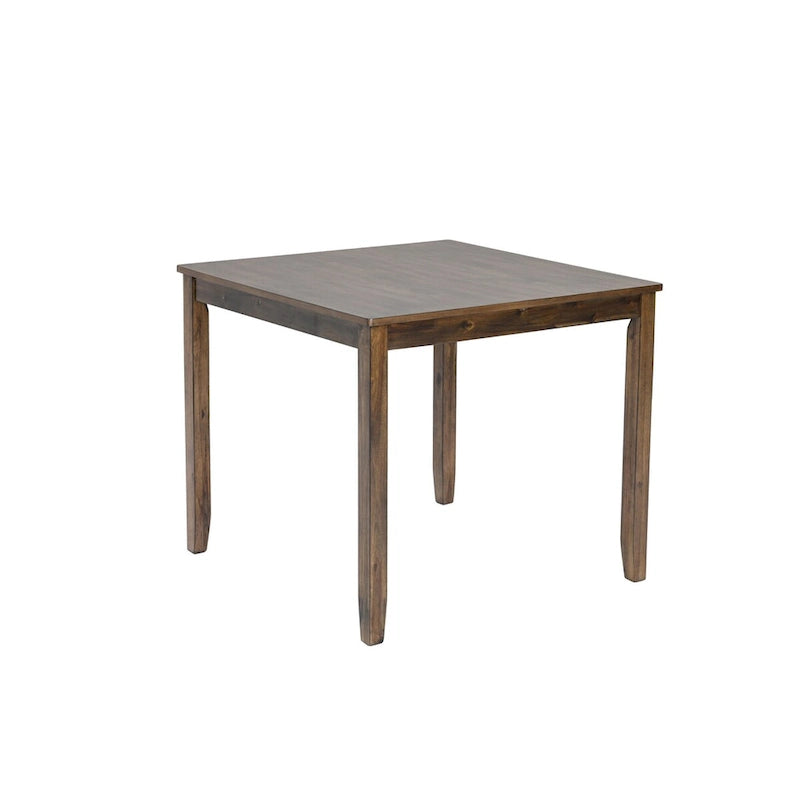 Table à manger carrée en bois