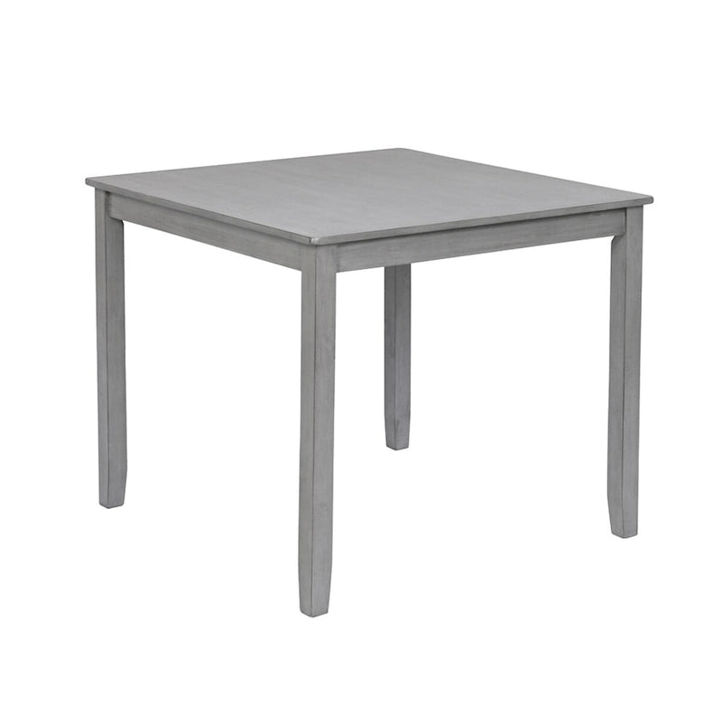 Table à manger carrée en bois