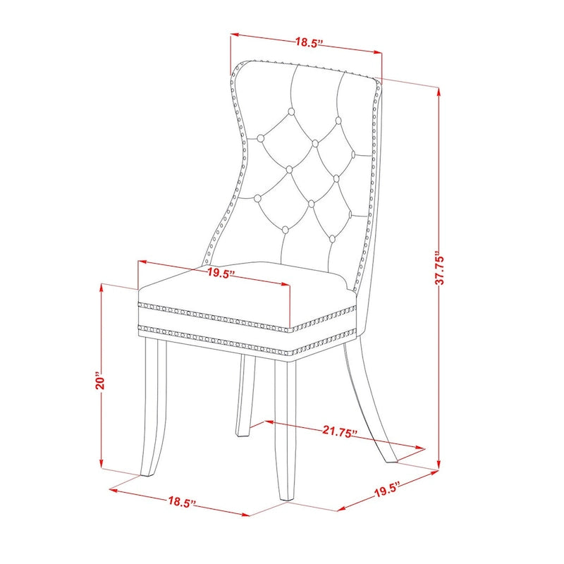 Ensemble de salle à manger East West Furniture – Une table de salle à manger avec rallonge papillon et chaises Parson, Noir (Options de pièces)