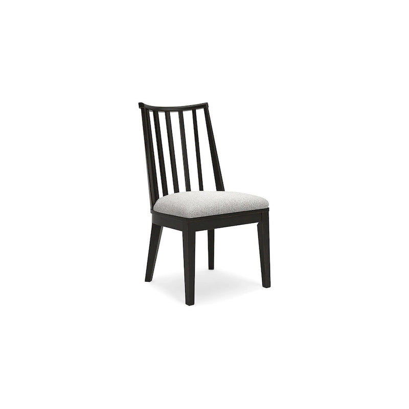 Signature Design by Ashley Galliden Chaise de salle à manger noire - 20,5 larg. x 23,25 prof. x 37 haut.