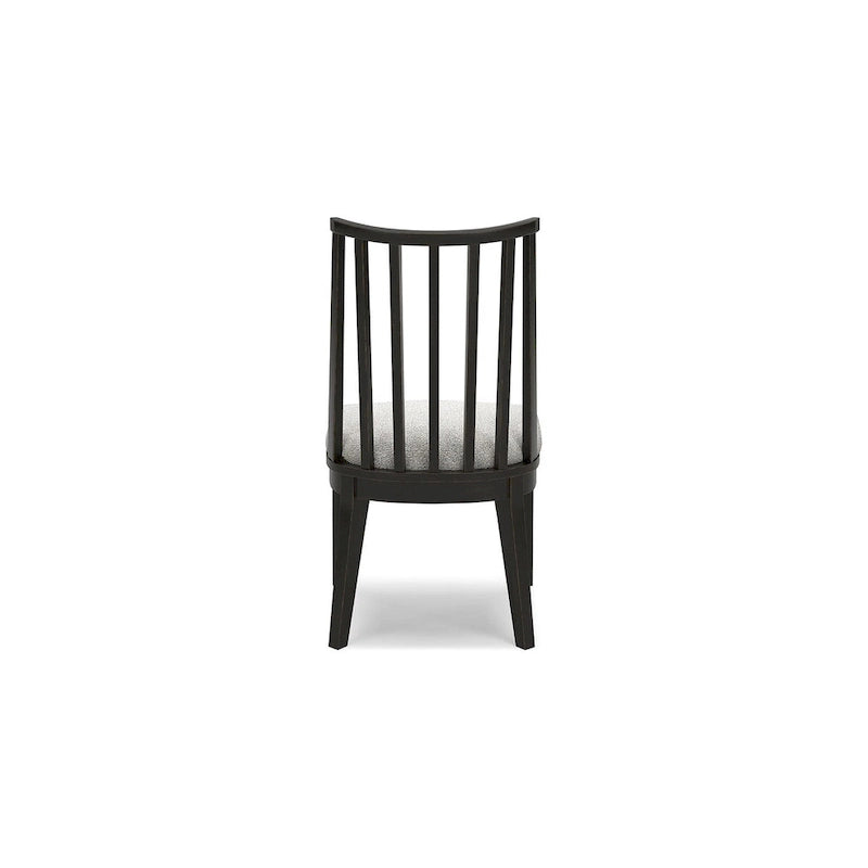 Signature Design by Ashley Galliden Chaise de salle à manger noire - 20,5 larg. x 23,25 prof. x 37 haut.