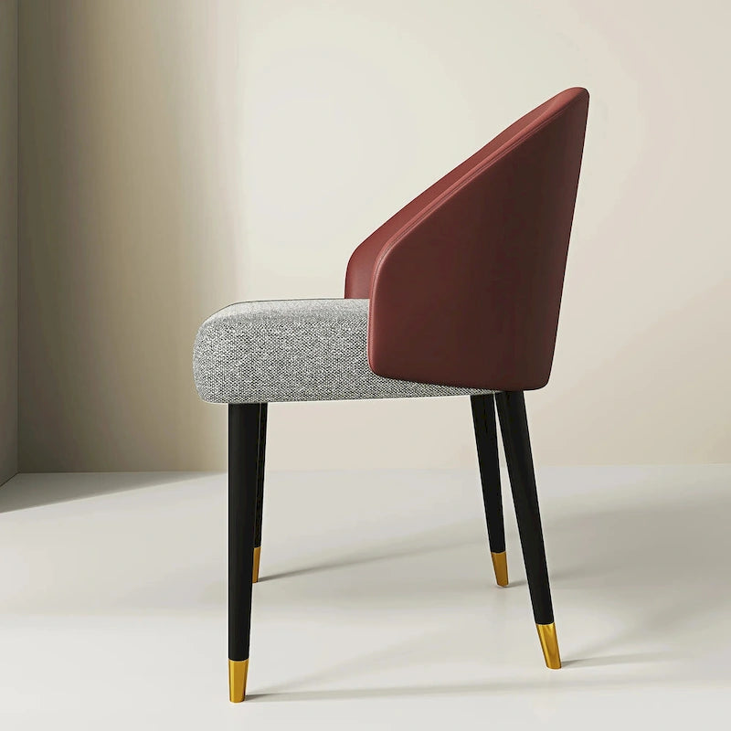 Ensemble de salle à manger rectangulaire extensible en pierre frittée à pieds croisés de 9 pièces avec 8 chaises pour la maison ou la villa