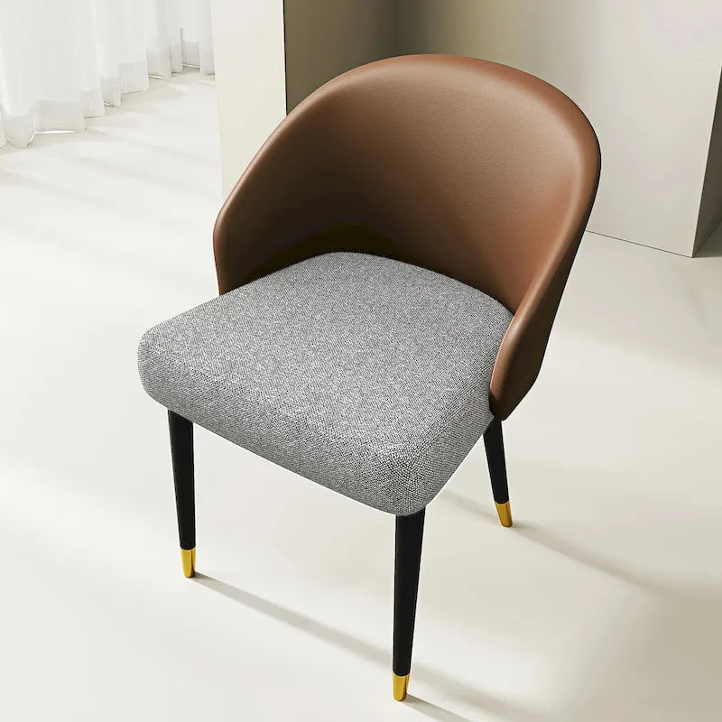 Ensemble de salle à manger rectangulaire extensible en pierre frittée à pieds croisés de 9 pièces avec 8 chaises pour la maison ou la villa
