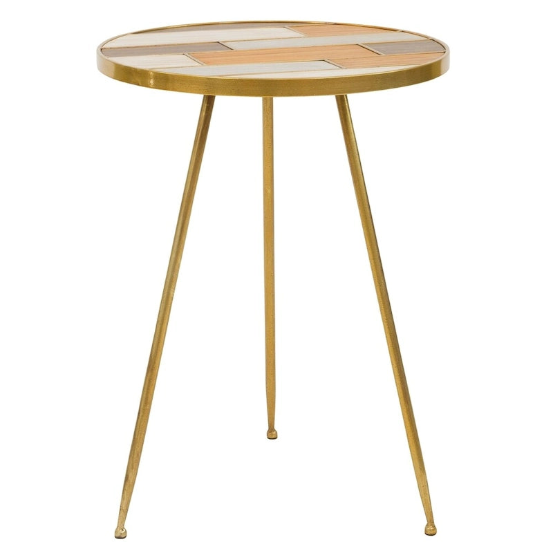 Table d'appoint ronde Atonvale – 56 cm (H) x 41 cm (l) x 41 cm (P)