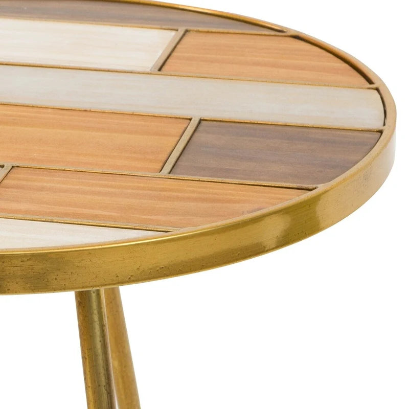 Table d'appoint ronde Atonvale – 56 cm (H) x 41 cm (l) x 41 cm (P)