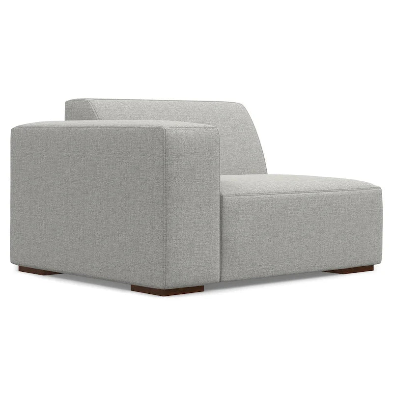 Ensemble modulaire canapé 2 places et pouf WYNDENHALL Biggs
