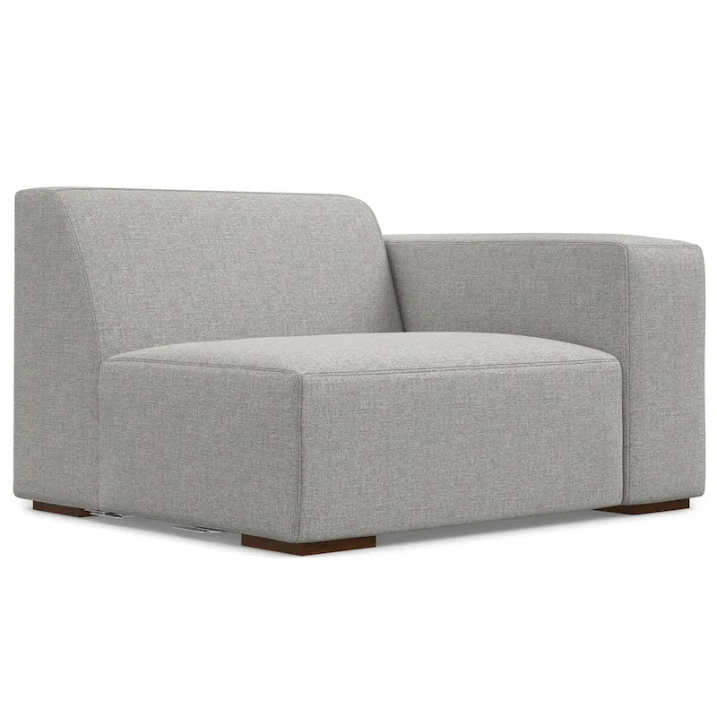 Ensemble modulaire canapé 2 places et pouf WYNDENHALL Biggs