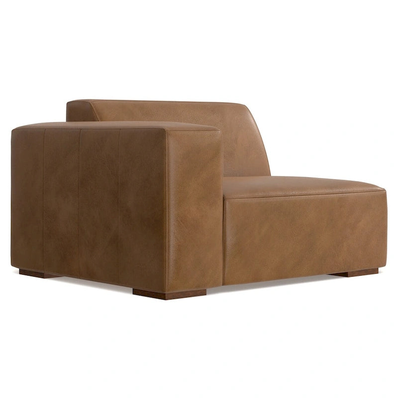 Ensemble modulaire canapé 2 places et pouf WYNDENHALL Biggs